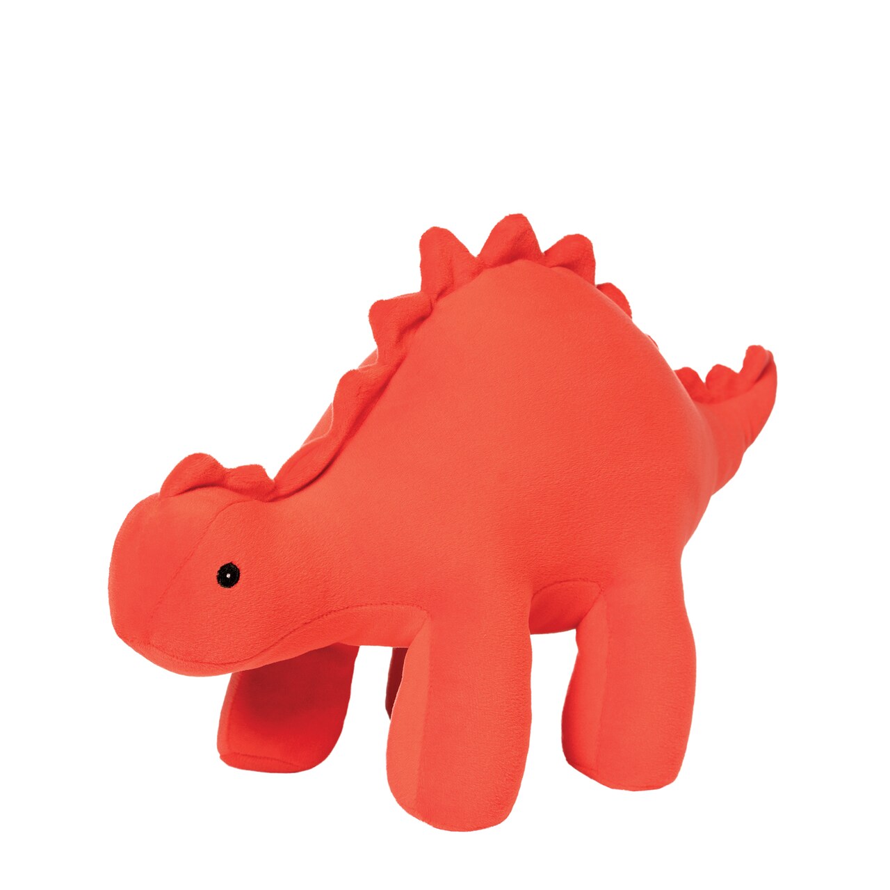 Manhattan Toy 9.5 inch Gummy Velveteen Stegosaurus Dinosaur Stuffed Animal